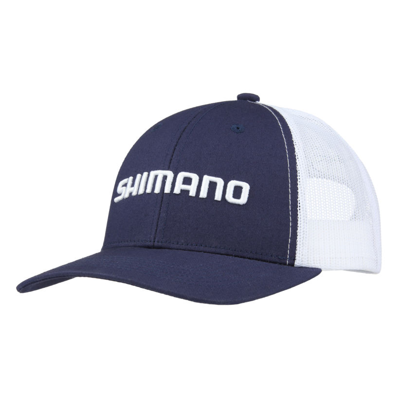 Shimano Logo Trucker Cap - Navy Blue