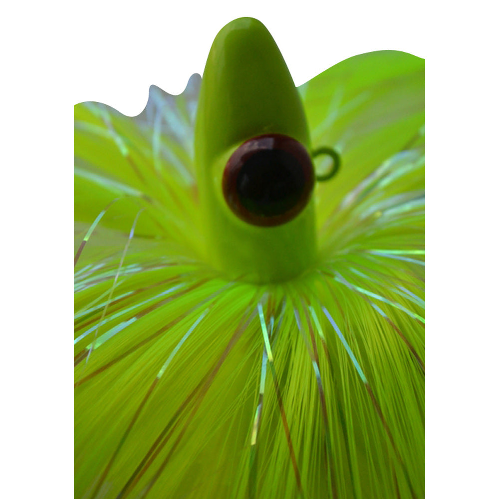 Blue Water Candy BWC Spire Parachute Lure,12oz, Chartreuse
