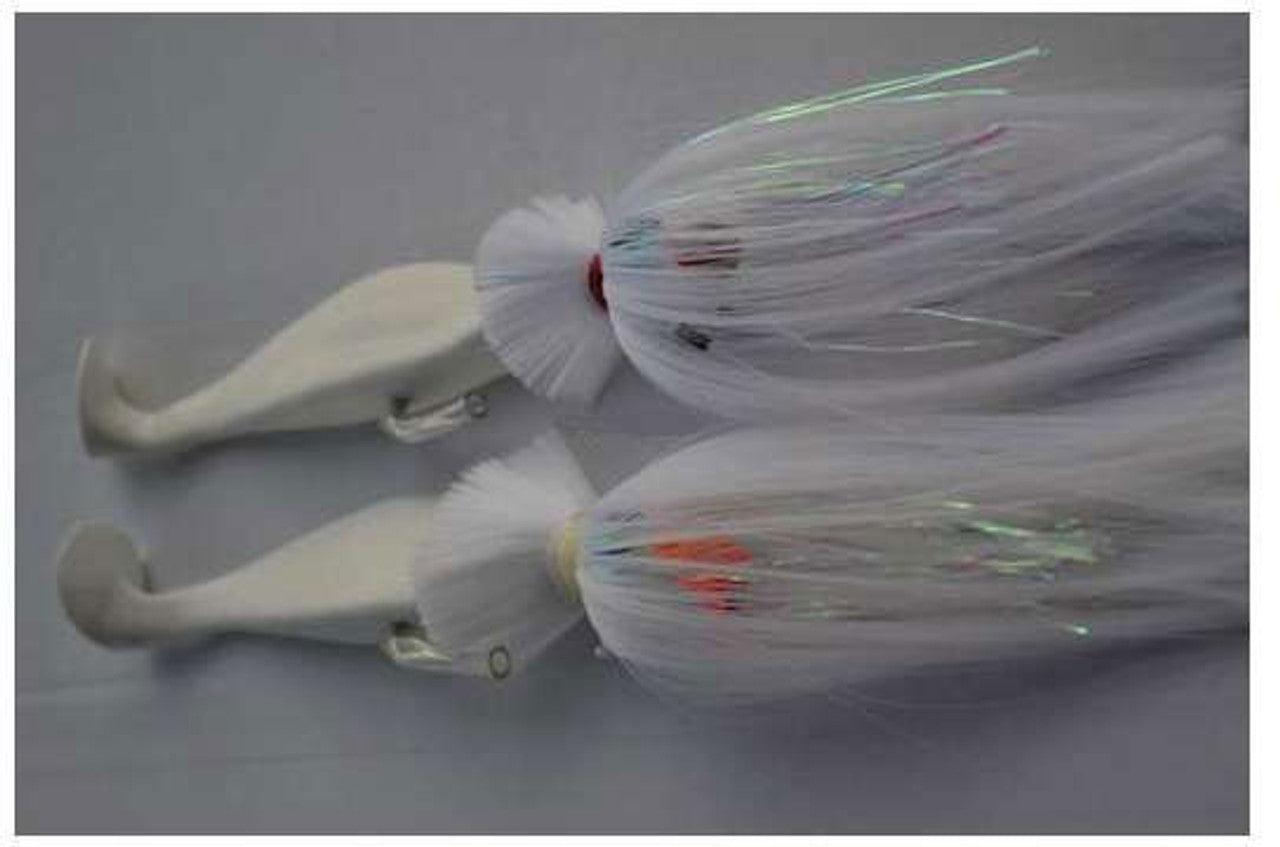 Blue Water Candy 60275 Parachute Rig, 6", 3 oz/2 oz, Shad White