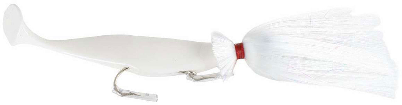 Blue Water Candy Spire w/ 9 in. Shad - 12 oz. White
