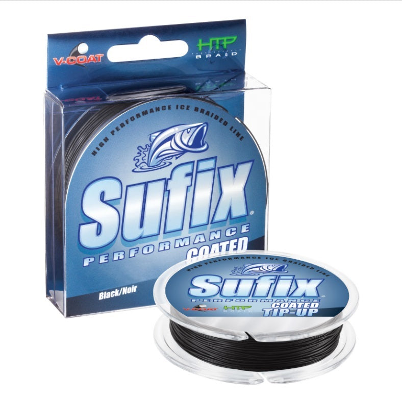 Sufix Performance Tip Up Vinyl Coat 50yd Braided Ice Fishing Line