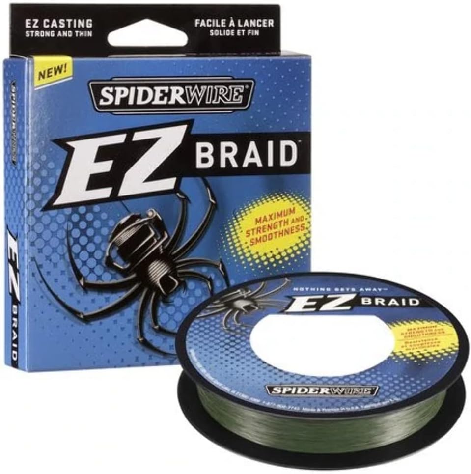 Spiderwire EZ Braid Line 20lb 300yd Filler Spool Moss