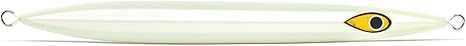 Mustad Rip Roller Slow Fall Jig, Glow, 300g