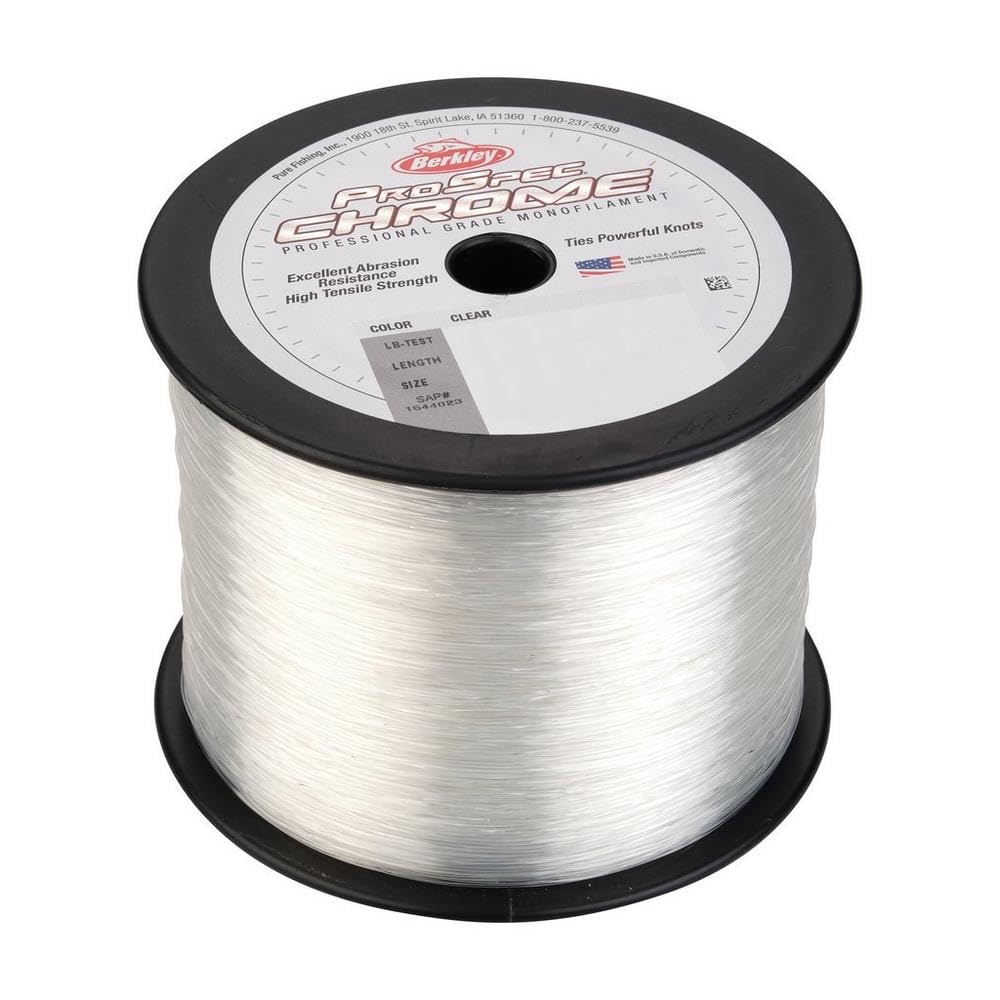 Berkley Pro Spec Chrome 30lb, 1000 Yards, Clear