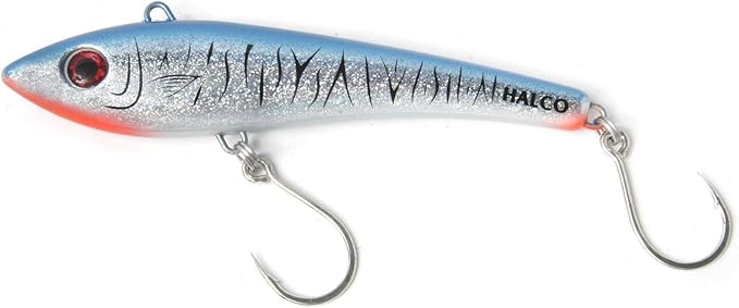 Halco MAX 220 Bibless Minnow #H57 Baitfish, 8 2/3", 6