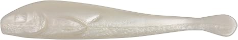 Berkley GSMMC4-PW Gulp! Mud Minnow/Croaker, 4" 8Pk, Pearl White