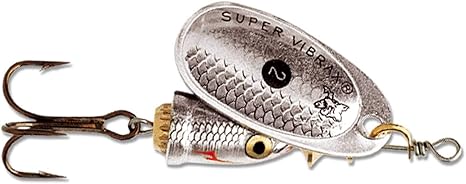Blue Fox Classic Vibrax Spinner, 3/8 oz, Silver Shiner