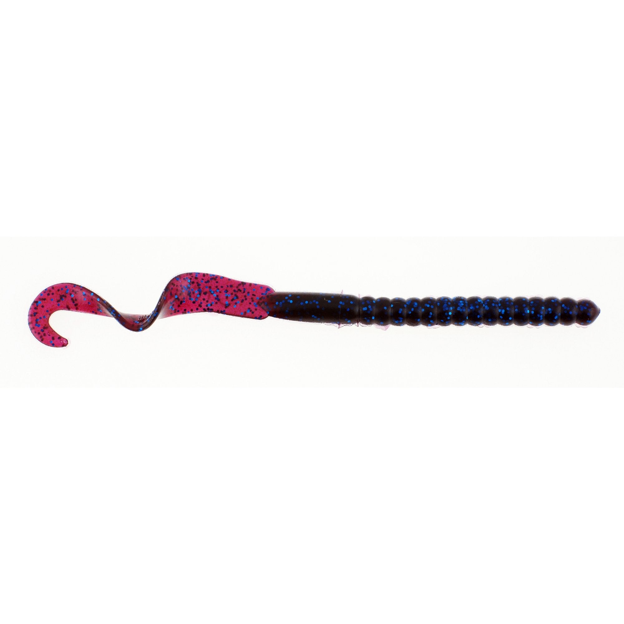 Berkley PowerBait Power Worms, 4" 15Pk, Blue Fleck, Floating