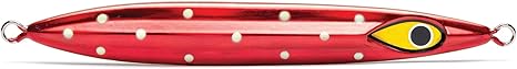 Mustad Rip Roller Slow Fall Jig, Lumo Polkadot, 300g