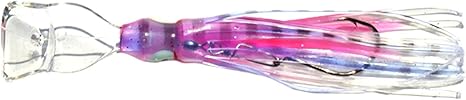 Mack's Lure Pre-Tied Wiggle Hoochie with Action Bill, 4 1/2"