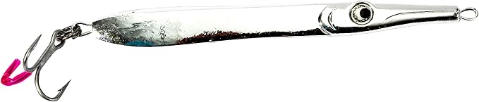 Boone Needlefish Jig, Chrome, 6.5", 4oz