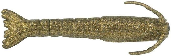 Berkley Gulp! 4" Saltwater Shrimp, 4 Pack, Bag, Fool's Gold