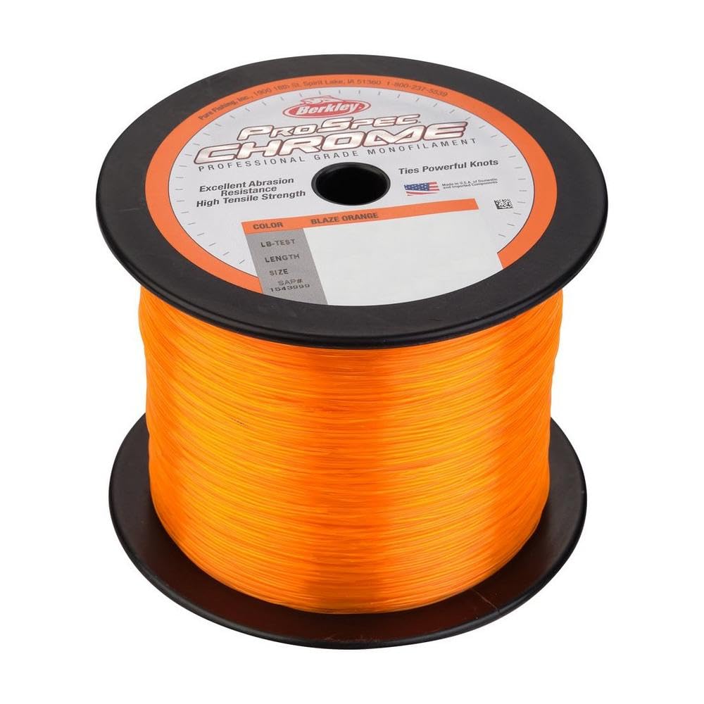 Berkley Pro Spec Chrome 30lb, 5000 Yards, Blaze Orange