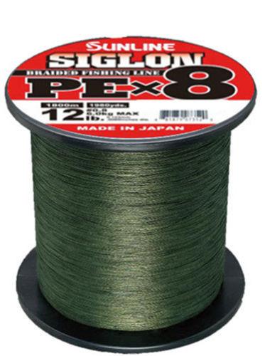 Sunline Siglon PEx8 8-Strand Braided Line 12lb 1968yd