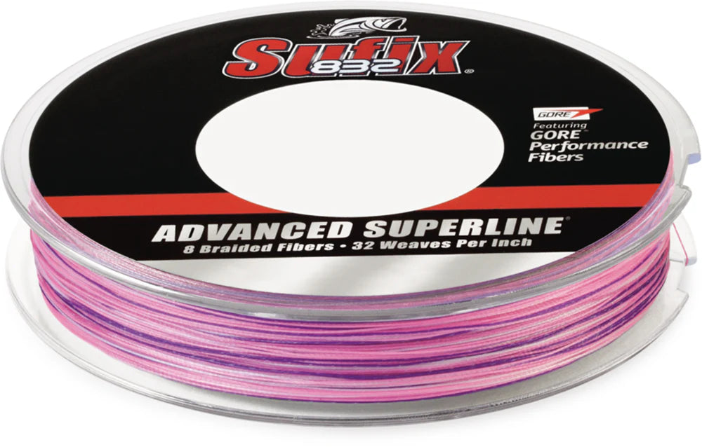Sufix 832 Advanced Superline, 6 lb Test, 300 Yard Sunrise