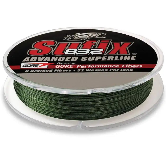 Sufix Advanced Superline Braid 65lb 300yd Lo-Vis