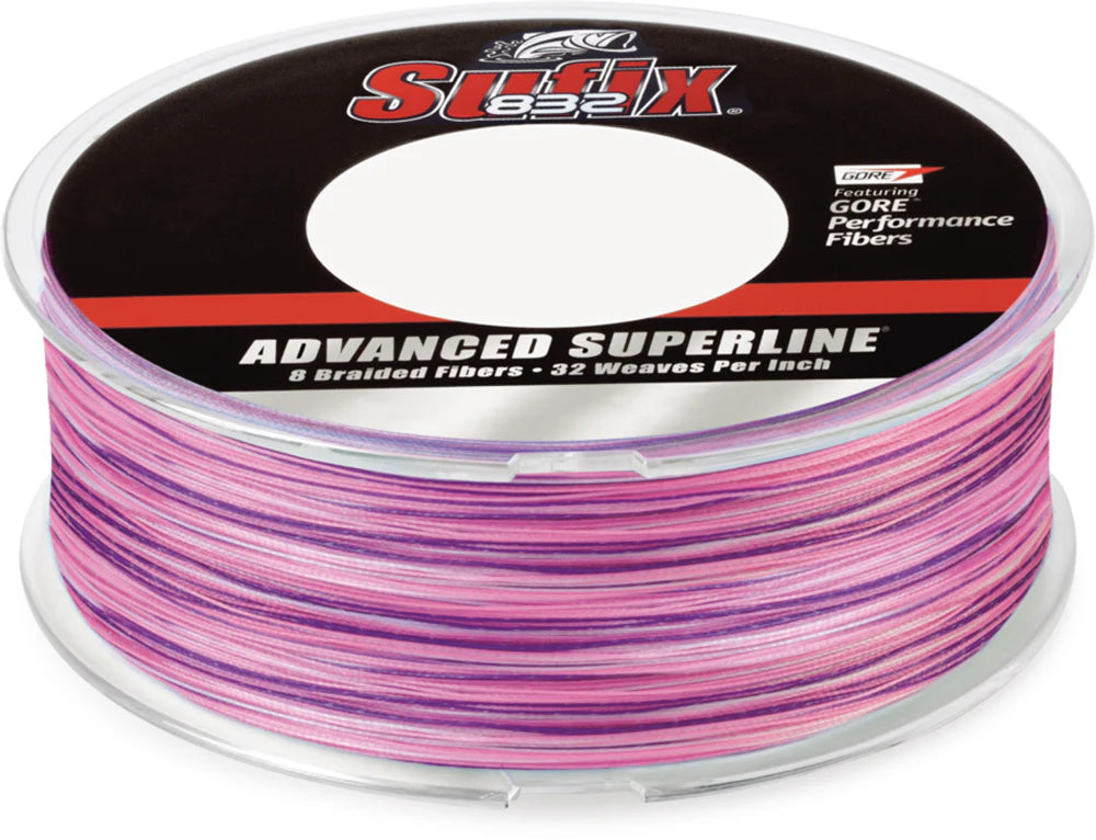 Sufix 660-206SR 832 Advanced Superline, 6 lb Test, 600 Yard