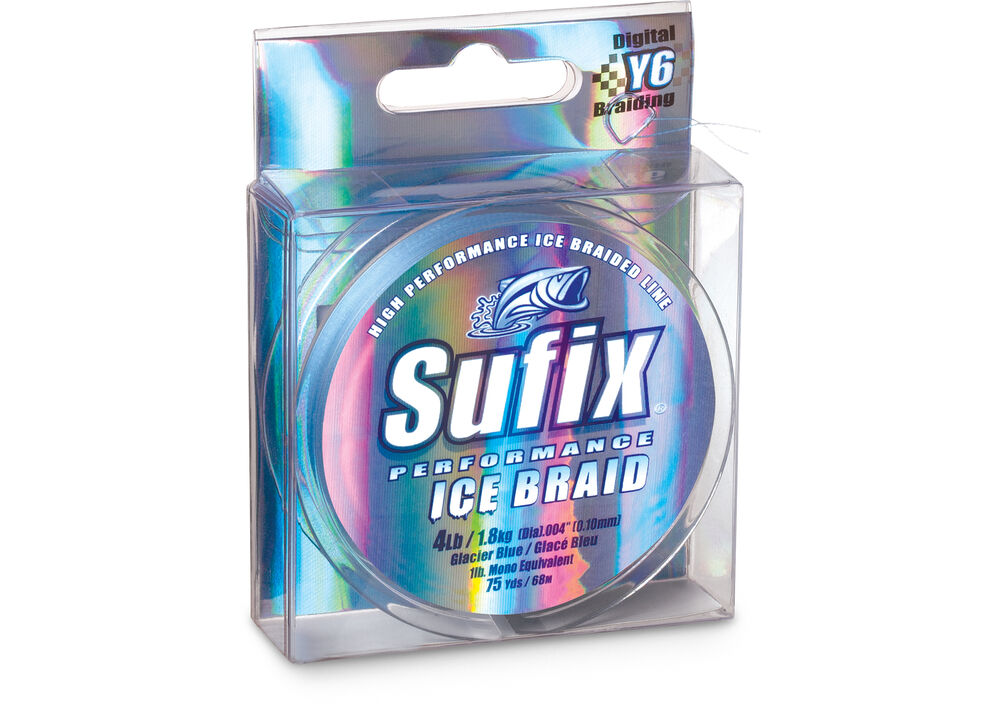 Sufix Performance Tip-Up Ice Braid 20LB