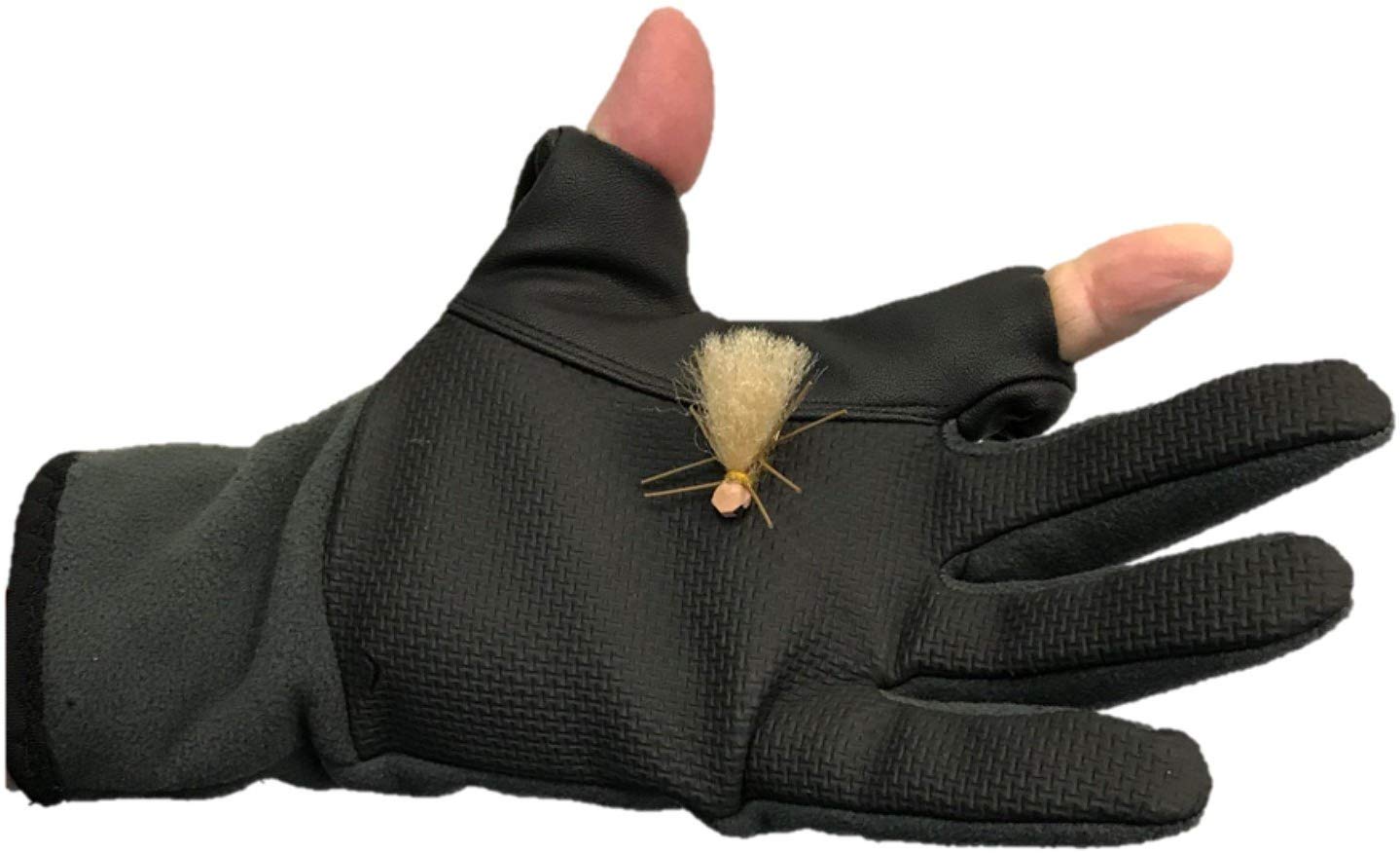 Glacier Hybrid Gloves Slit-Finger Fleece/Neoprene