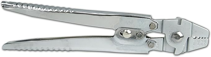 Billfisher Crimper Satin Jaw w/Chrome Handle