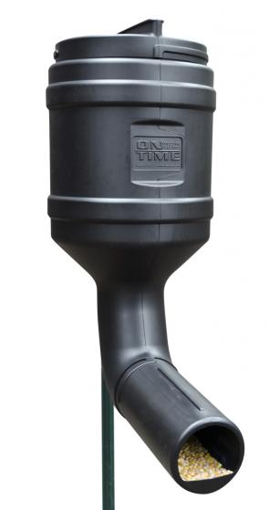 On Time 71800 80 Lb T-Post Gravity Feeder, Rigid Polyethylene, Tree