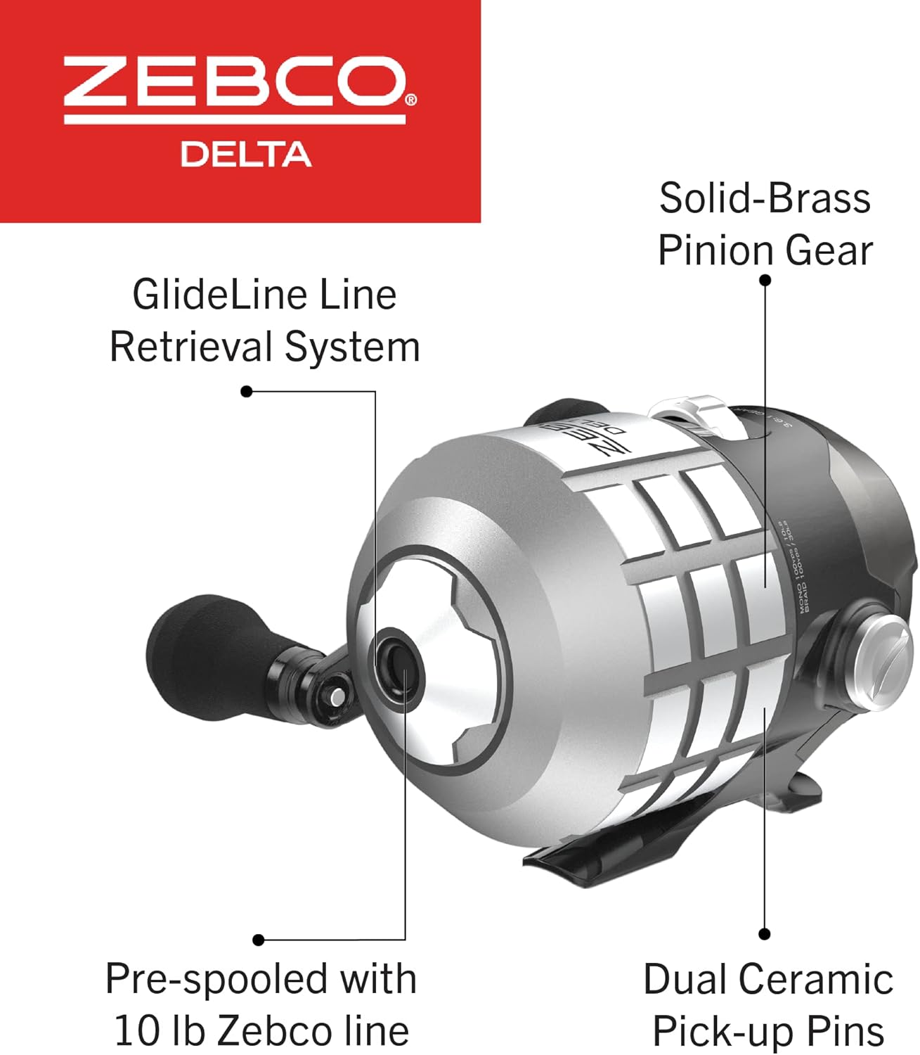 Zebco ZD30A Delta Spincast Reel