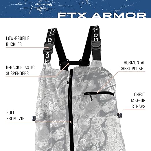 Frogg Toggs Men's FTX Armor Premium Waterproof Bib