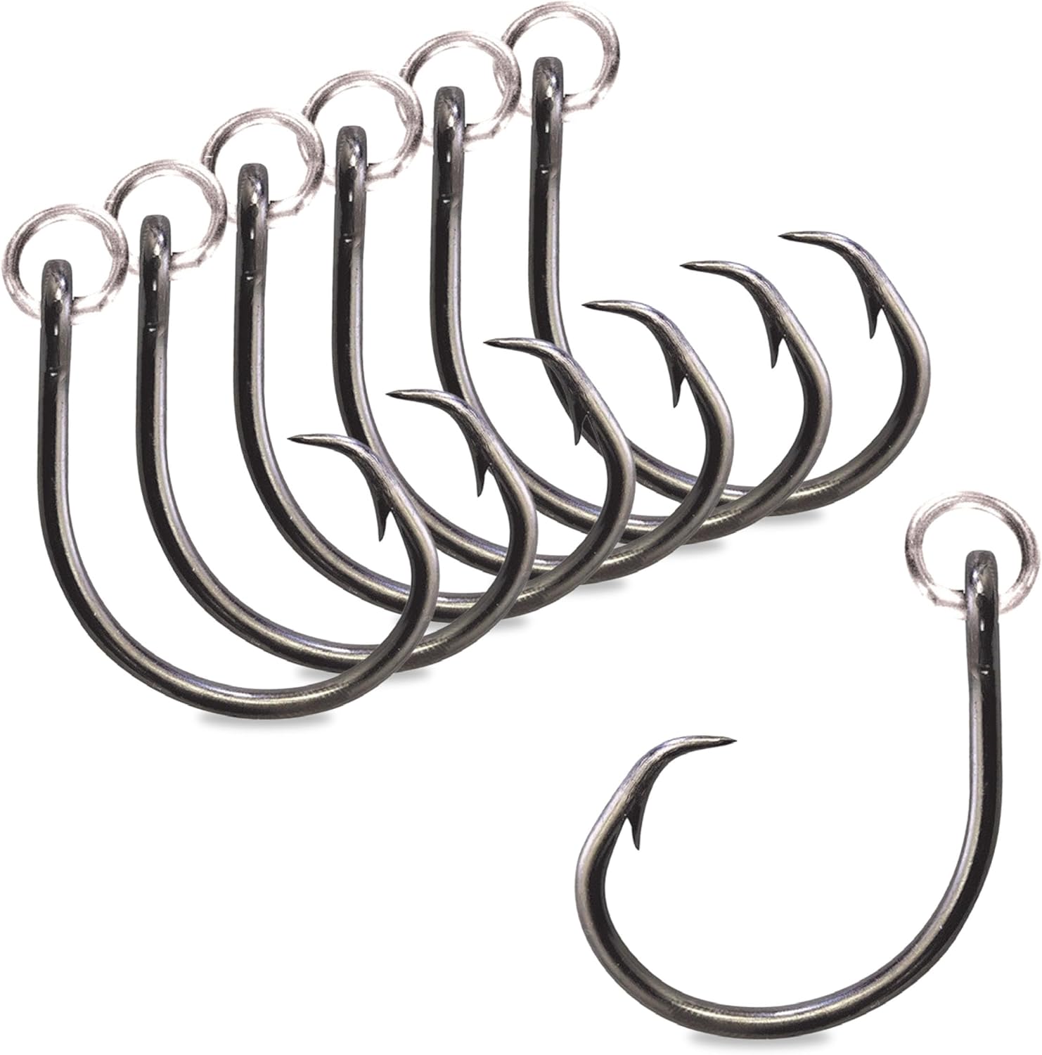 Mustad UltraPoint Demon Circle Hook, Size 2/0 7pk