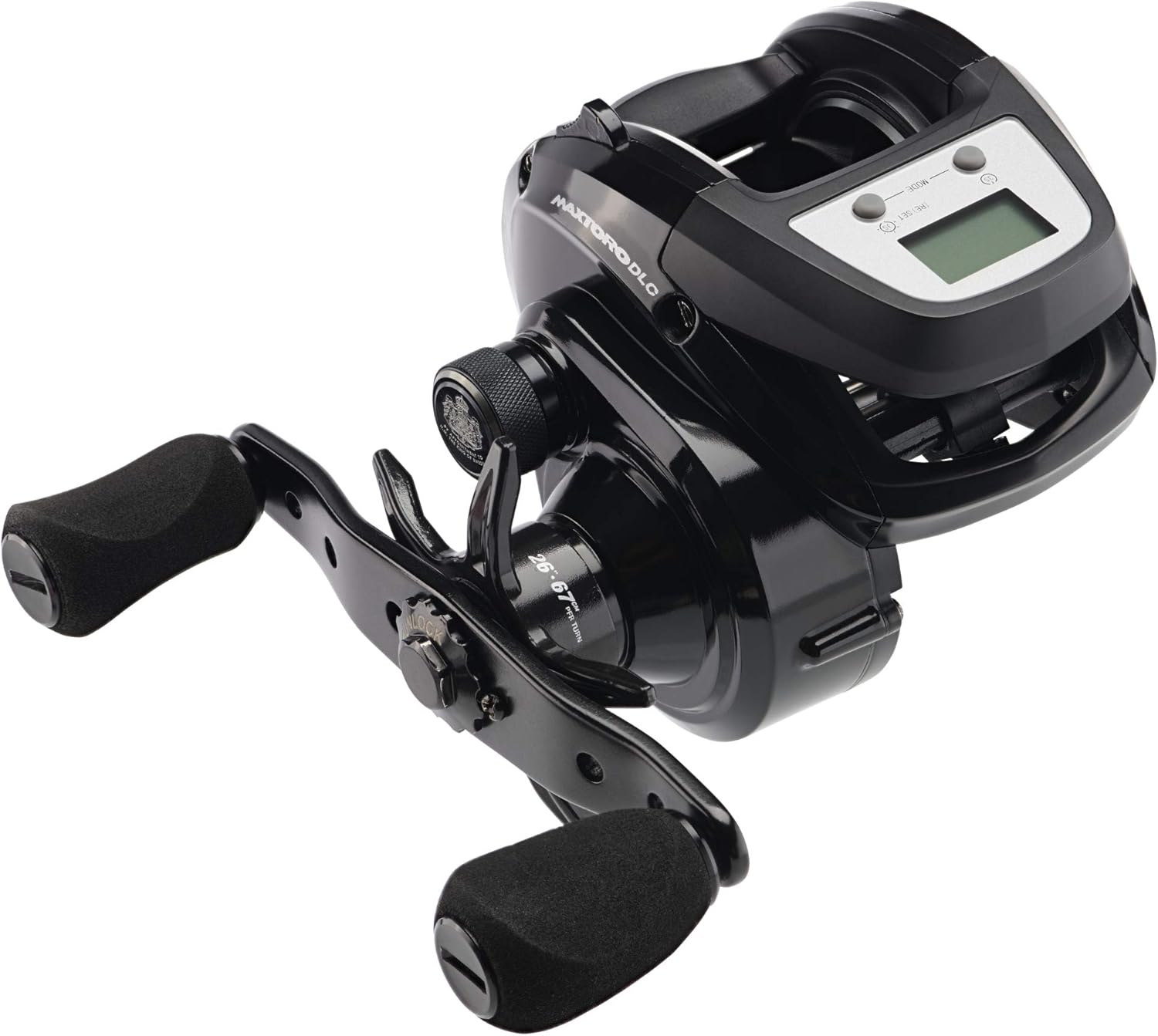 Abu Garcia MAX-LP-DLC-50 MAX Toro Digital Line Counter Low Profile Baitcast Reel