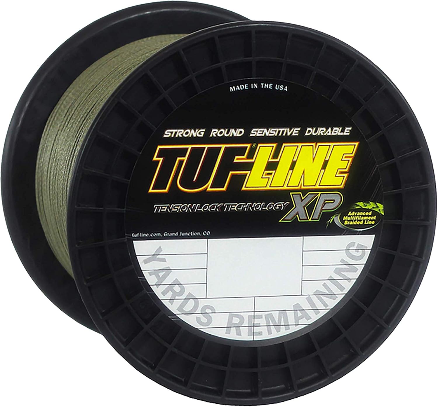 Tuf-Line XP Braided Line 50lb 2500yd Green