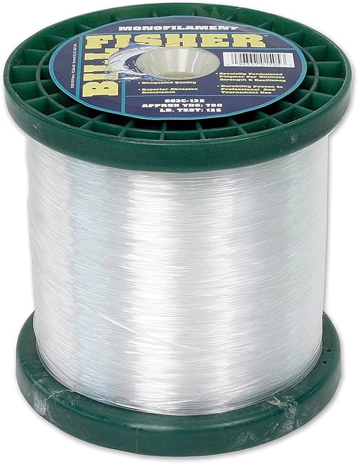 Billfisher SS2C-20 Bulk Mono 2lb Spool 20lb 6800yd Clear