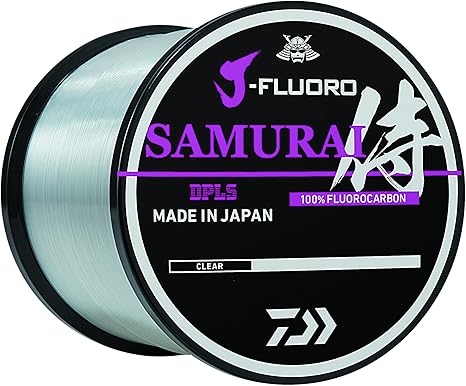 Daiwa J-Fluoro Samurai Fluorocarbon Line, 25lb 1000yd