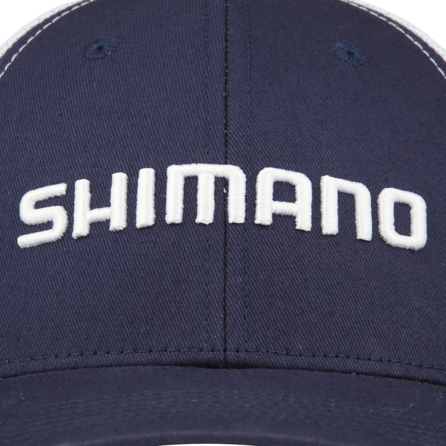 Shimano Logo Trucker Cap - Navy Blue