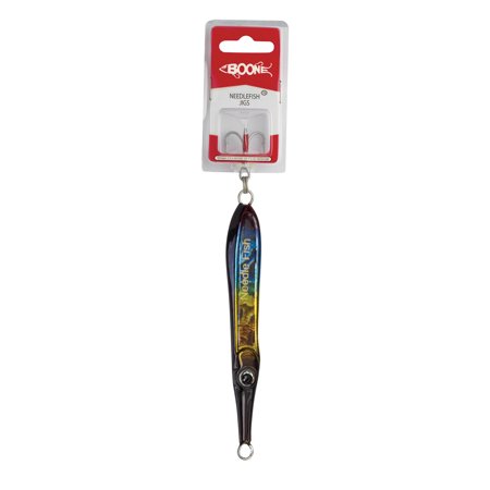 Boone Needlefish Jig, Dark Green , 5.5", 2.5 Oz