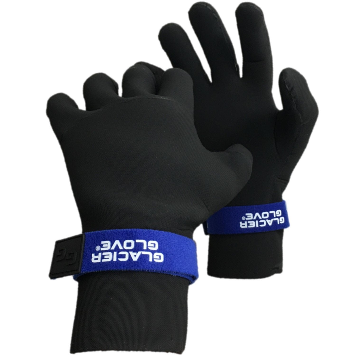 Glacier Glove Perfect Curve 100% Waterproof Neoprene Gloves, Large/Black