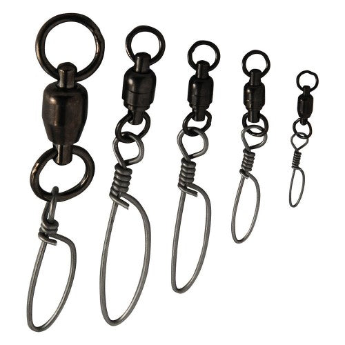 Diamond 80702 Rotary Ball Bearing Swivels w/Tournament Snap, 50 lb