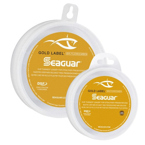 Seaguar Gold Label 100% Fluorocarbon Leader 80lb 50yd