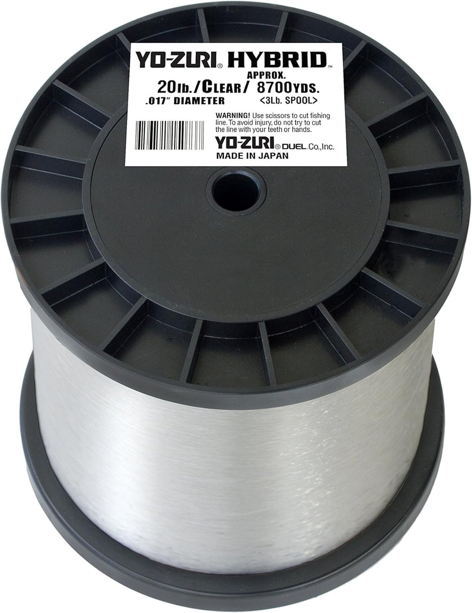 3 pound spool of yo-zuri fishing line smoke 20lb Yo-Zuri Hybrid Line 3lb Spool