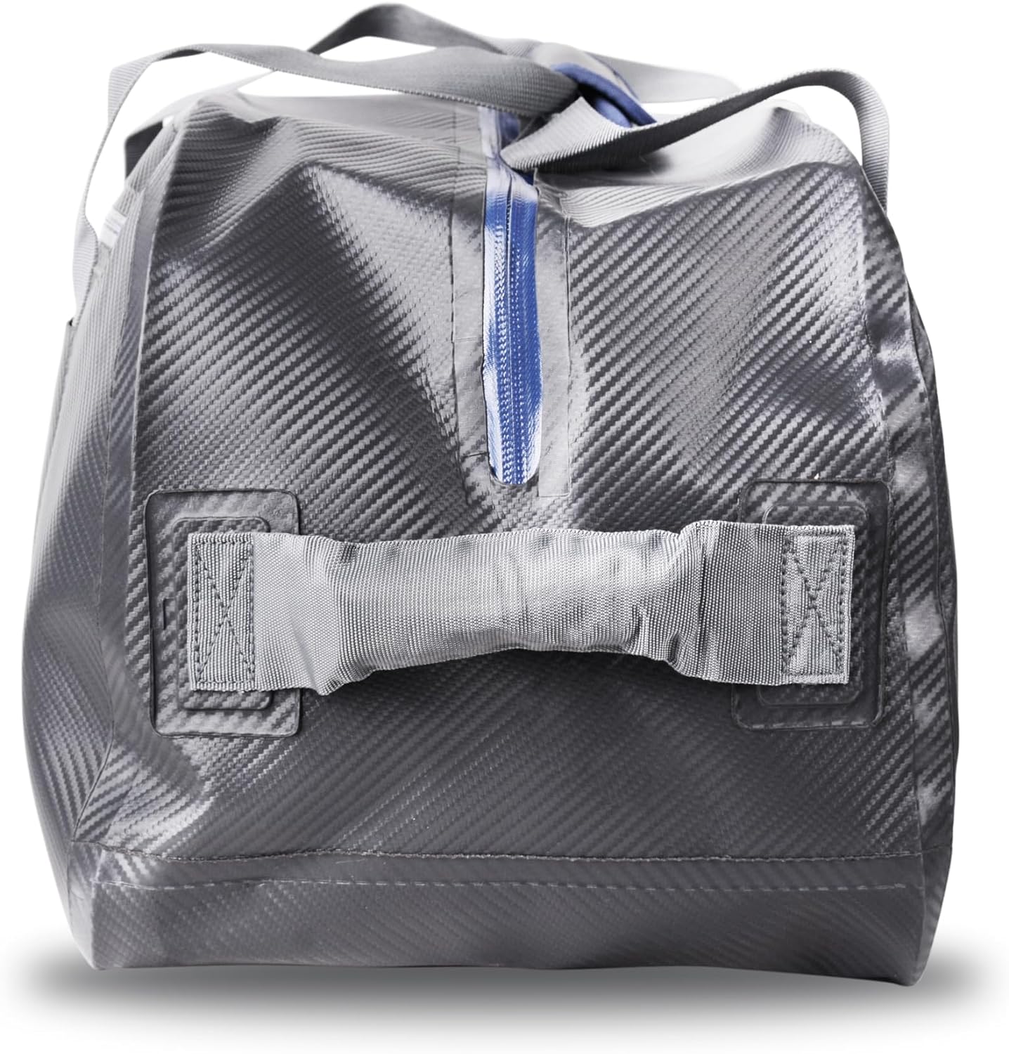 Mustad Dry Duffel Bag Waterproof, 50 Liter Dark Grey/Blue