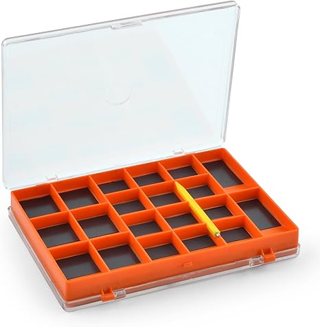 Celsius Magnetic Jig Box, 8 Large/36 Small Compartments