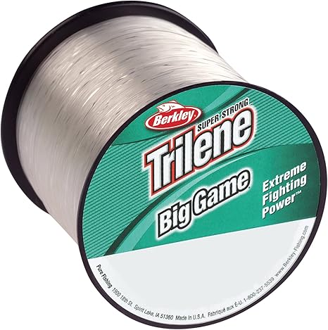 Berkley BGQS40C-15 Trilene Big Game Mono 40lb 370yd Quarter Spool Clear