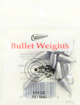 Bullet Weights Slip Sinker Worm Weights