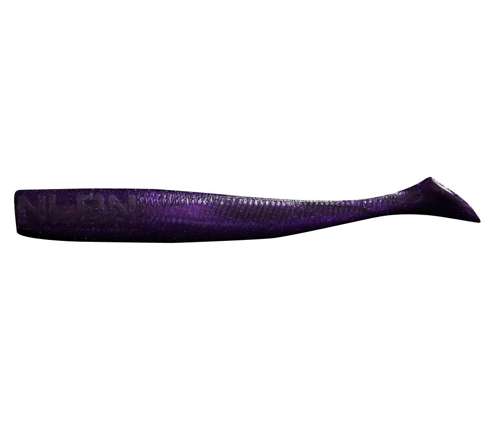 No Live Bait Needed Paddle Tail, 8"
