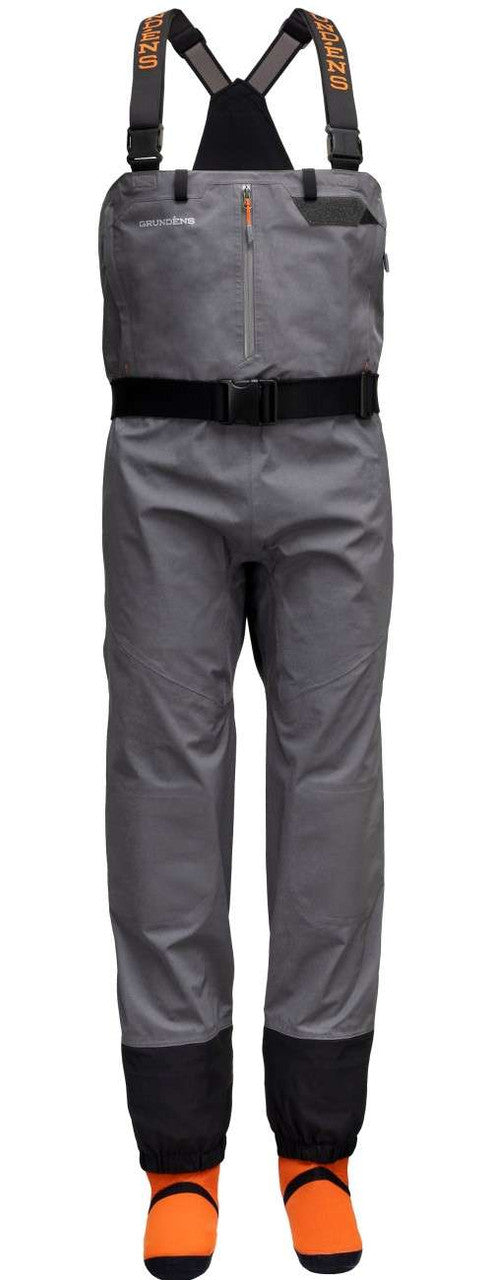 Grundens Men's Vector Zip Stockingfoot Wader Anchor
