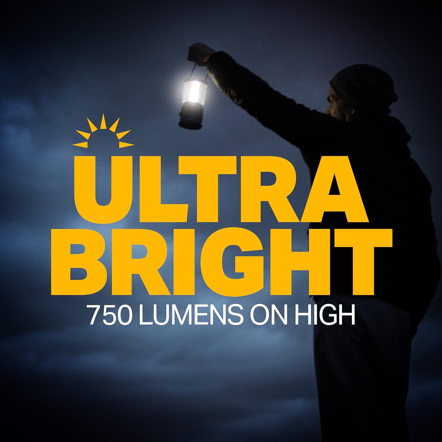 LuxPro Broadbeam Lantern 750 Lumens