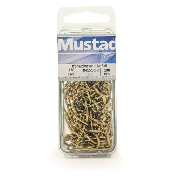 Mustad Classic O'Shaughnessy Live Bait Hook