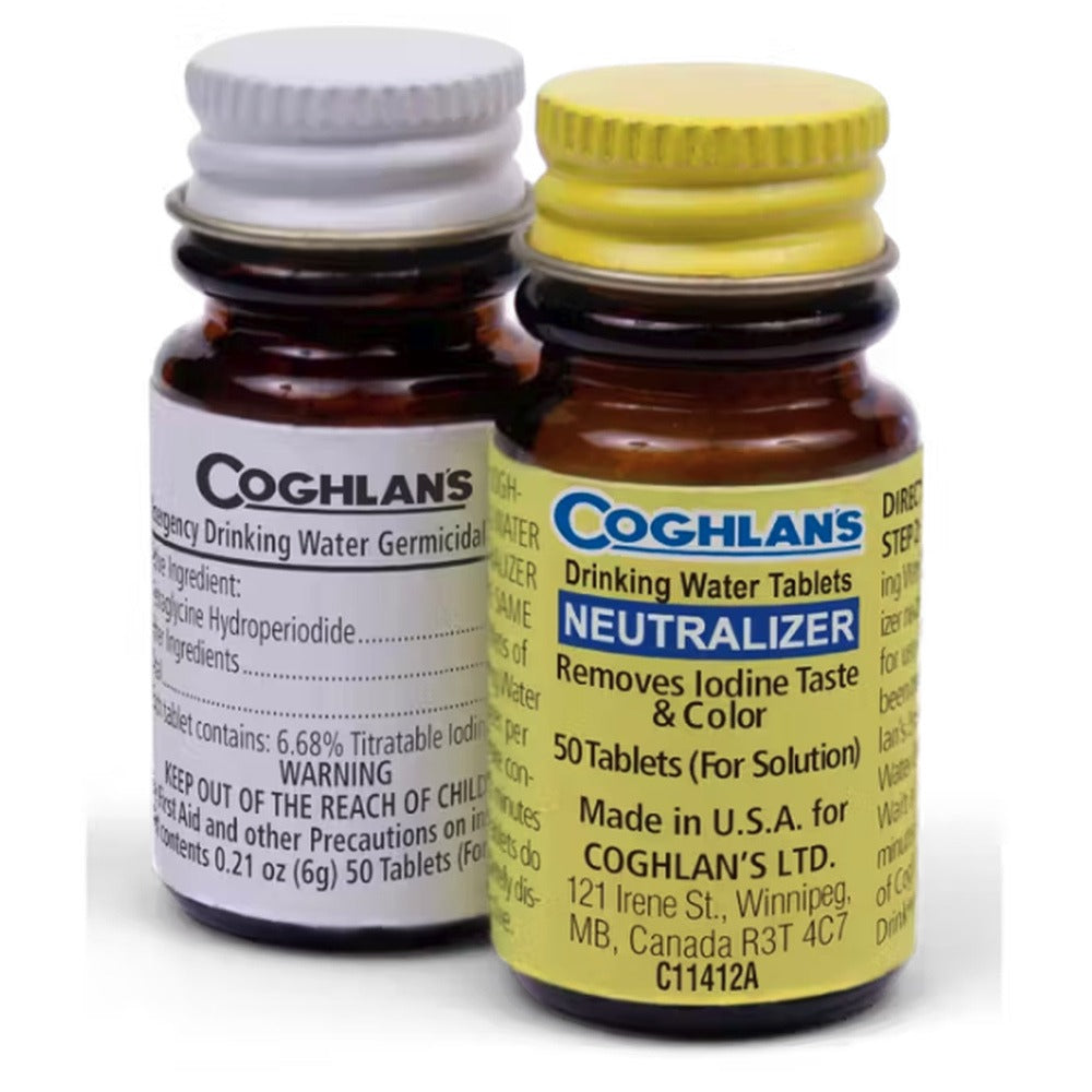 Coghlan's 2 Step Drinking Water Treatment Tablets and Neutralizer