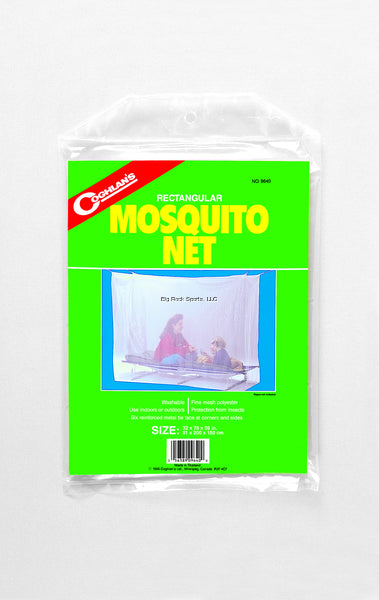 Coghlans Fine Mesh Mosquito Net 32"x78"x59" Rectangle