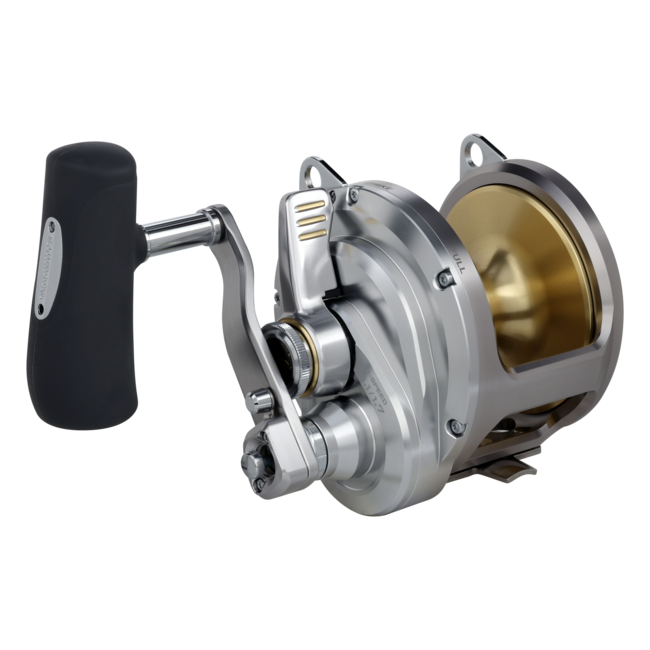 shimano 2-speed conventional reels SPM12II Speedmaster II Lever Drag Reel Get the power and control you desire when saltwater fishing with the Shimano TLD 2 Shimano Speedmaster II Lever Drag