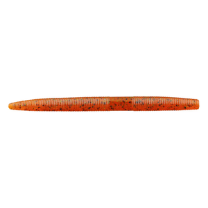 196 - Pumpkin w/Black Green Flake / 4" (10pk)